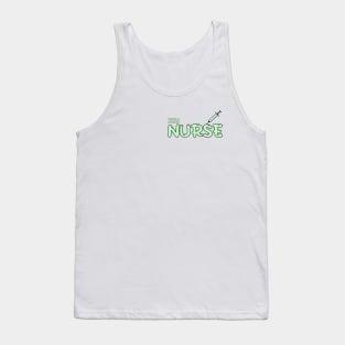 Intensive Care Unit (ICU) Nurse Green Tank Top